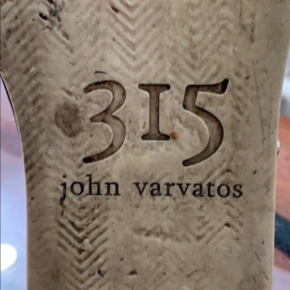 John Varvatos black high tops zipper 315 - Picture 3 of 3